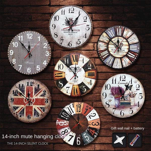 inches american wall clock vintage decorations for living room mute wood nostalgic style office decor clocks home
inches american wall clock vintage decorations for living room mute wood nostalgic style office decor clocks home