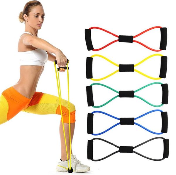 yoga resistance exercise bands gym fitness equipment pull rope 8 word chest expander elastic muscle training tubing tension
yoga resistance exercise bands gym fitness equipment pull rope 8 word chest expander elastic muscle training tubing tension