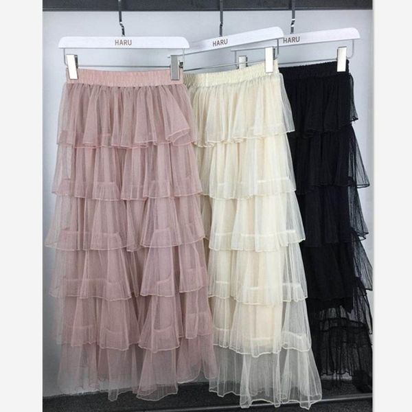 skirts sweet pleated skirt apparel jupe tulle vintage skater mesh high waist long for women midi autumn female lace, Black
skirts sweet pleated skirt apparel jupe tulle vintage skater mesh high waist long for women midi autumn female lace, Black