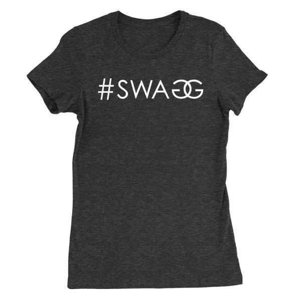 hashtag swag womens t-shirt quote fashion parody twitter cool top, White;black
hashtag swag womens t-shirt quote fashion parody twitter cool top, White;black