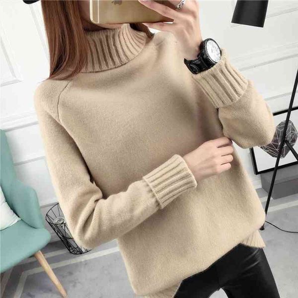 autumn winter womens high-neck knitting sweater pullover female loose version set thick warm shirt long sleeves clothes, White;black
autumn winter womens high-neck knitting sweater pullover female loose version set thick warm shirt long sleeves clothes, White;black