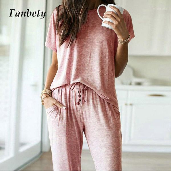 spring o neck casual short sleeve suit fashion homewear soft pullover and lace-up solid pants women tracksuit two piece set women's tr, Gray
spring o neck casual short sleeve suit fashion homewear soft pullover and lace-up solid pants women tracksuit two piece set women's tr, Gray
