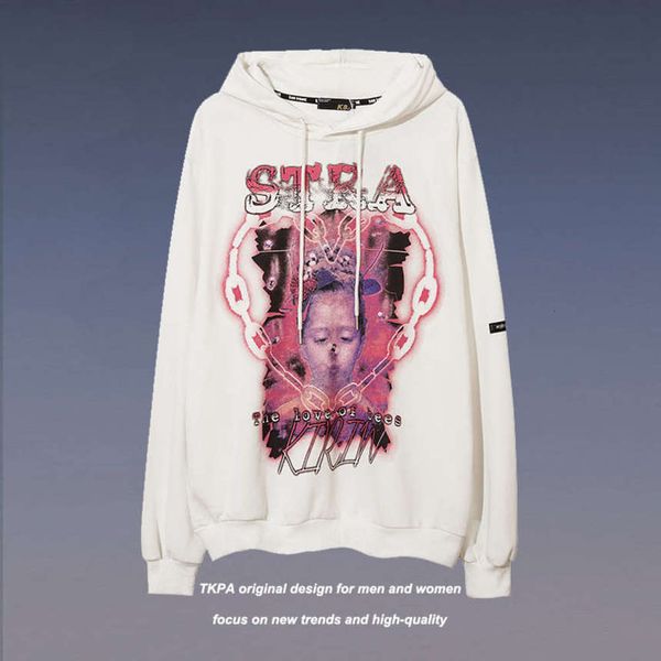 tkpa street portrait dark funeral print ins high street couple hip hop trend hoodie, Black
tkpa street portrait dark funeral print ins high street couple hip hop trend hoodie, Black