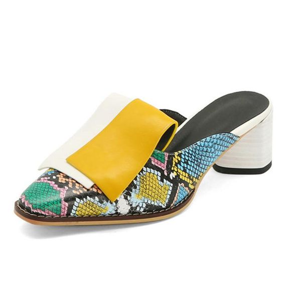 slippers fashion mixed colors pu leather women pumps classic rome square toe high heels summer sandals mules casual shoes woman, Black
slippers fashion mixed colors pu leather women pumps classic rome square toe high heels summer sandals mules casual shoes woman, Black