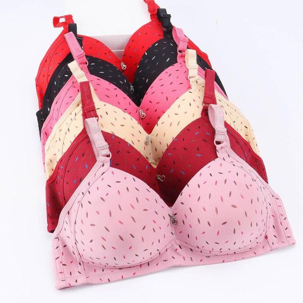 bras floral print extra-elastic women lady plus size gathered bra adjustable pair of thin breast cup underwear back buckle, Red;black
bras floral print extra-elastic women lady plus size gathered bra adjustable pair of thin breast cup underwear back buckle, Red;black