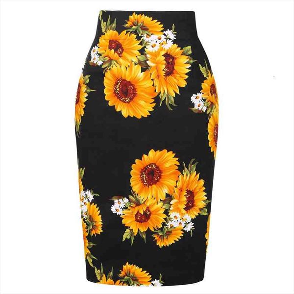 fashion pencil bandage skirt high waist sunflower summer retro vintage party bodycon plus size office ol casual skirt, Black
fashion pencil bandage skirt high waist sunflower summer retro vintage party bodycon plus size office ol casual skirt, Black