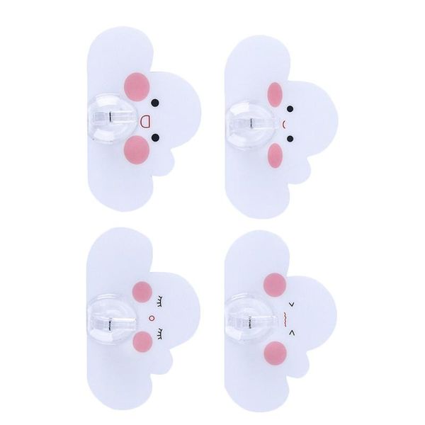hooks & rails 4pcs strong sticky wall cloud shape punch creative durable hangers for bedroom living-room
hooks & rails 4pcs strong sticky wall cloud shape punch creative durable hangers for bedroom living-room
