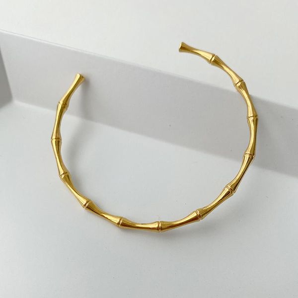 bangle peri'sbox gold color linked bamboo bangles thin geometric for women open minimalist cuff adjustable 2021 jewelry, Black
bangle peri'sbox gold color linked bamboo bangles thin geometric for women open minimalist cuff adjustable 2021 jewelry, Black