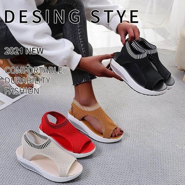 fashion women sandals all-match casual mesh shoes summer peep toe thick bottom comfortable breathable plus size, Black
fashion women sandals all-match casual mesh shoes summer peep toe thick bottom comfortable breathable plus size, Black