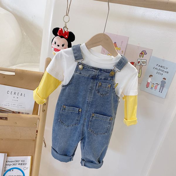 spring autumn 2021 fashion little girls denim overalls boys denim pants children all-match loose trousers, Blue
spring autumn 2021 fashion little girls denim overalls boys denim pants children all-match loose trousers, Blue