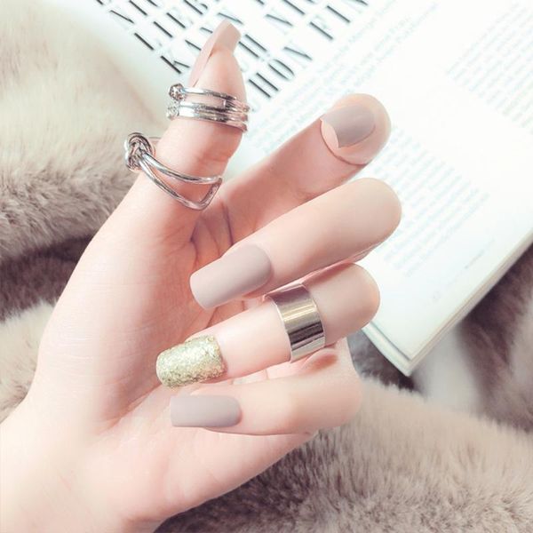 nail art kits y&w&f 24pcs durable nail-finished products matte frosted and elegant medium long length bright professional fake patch set
nail art kits y&w&f 24pcs durable nail-finished products matte frosted and elegant medium long length bright professional fake patch set
