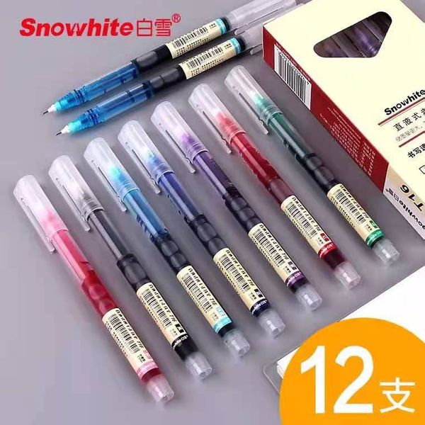 painting pens snow t16 color direct liquid ball quick drying student marker pen 10 colors, Black;red
painting pens snow t16 color direct liquid ball quick drying student marker pen 10 colors, Black;red