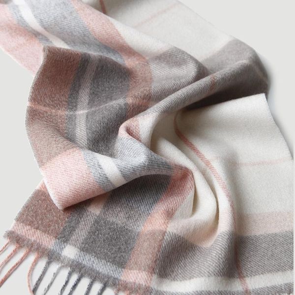 scarves real pure cashmere scarf women' ladies striped plaid check woolen water ripples to keep warm in autumn and winte, Blue;gray
scarves real pure cashmere scarf women' ladies striped plaid check woolen water ripples to keep warm in autumn and winte, Blue;gray
