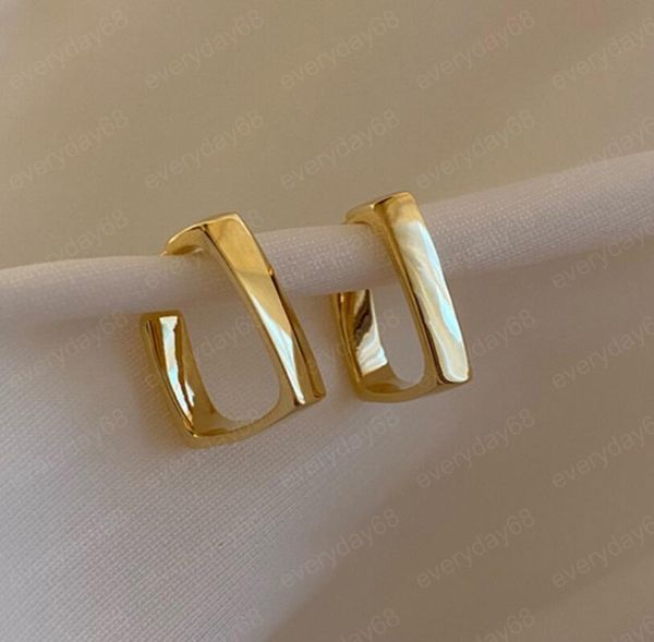 krean style square shaped hoop earring texture gold color temperament women chic stylish earrings, Golden;silver
krean style square shaped hoop earring texture gold color temperament women chic stylish earrings, Golden;silver