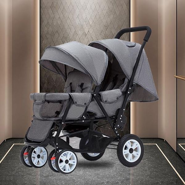 strollers# twin baby stroller can sit and lie carriage four wheel highland scape lightweight double seat carts 0-4 years old
strollers# twin baby stroller can sit and lie carriage four wheel highland scape lightweight double seat carts 0-4 years old