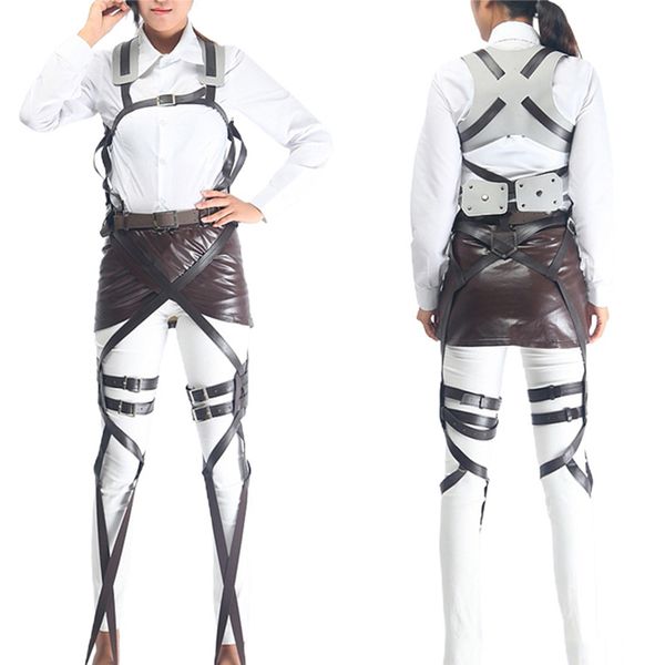 attack on titan cosplay harness belts set japanese anime shingeki no kyojin levi recon corps anime costume adjustable belts, Black
attack on titan cosplay harness belts set japanese anime shingeki no kyojin levi recon corps anime costume adjustable belts, Black