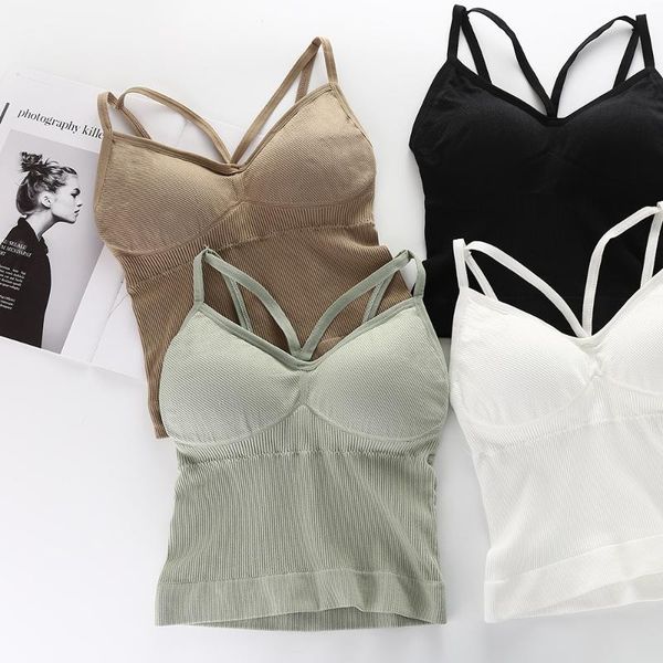 yoga outfit women sports bra solid padded fitness running cropped sportswear gym tank athletic push up bras
yoga outfit women sports bra solid padded fitness running cropped sportswear gym tank athletic push up bras