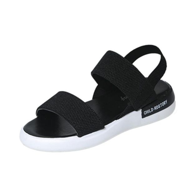 women's running sandals stretch cloth 2021 summer student flat-bottomed outer wear korean thick-soled roman shoes, Black
women's running sandals stretch cloth 2021 summer student flat-bottomed outer wear korean thick-soled roman shoes, Black