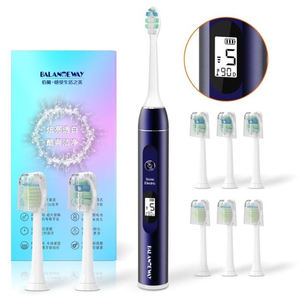 smart electric toothbrush balanceway lcd screen mate9 sonic timer rechargeable whitening ipx7 orthodontic aluminum alloy handle
smart electric toothbrush balanceway lcd screen mate9 sonic timer rechargeable whitening ipx7 orthodontic aluminum alloy handle