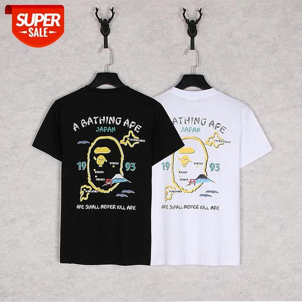 japanese brand ape-man head mandarin short-sleeved men's casual t-shirt #ns9i, White;black
japanese brand ape-man head mandarin short-sleeved men's casual t-shirt #ns9i, White;black