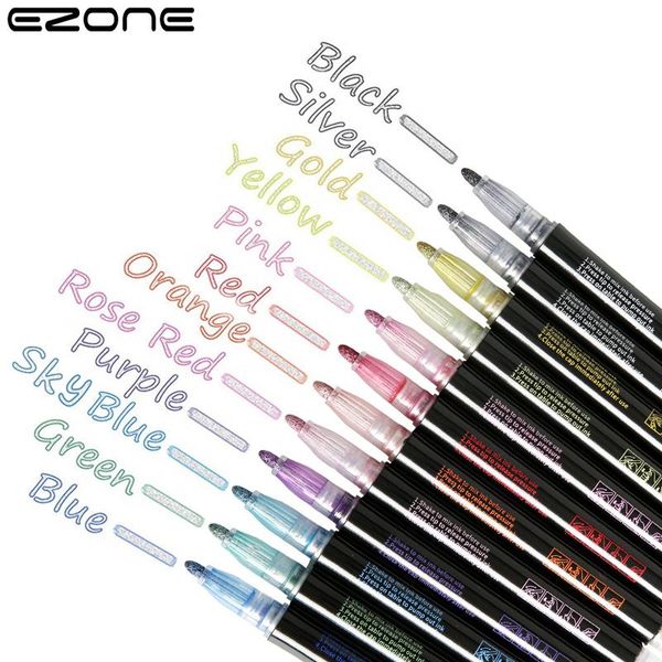 highlighters ezone 12/24 colors marker pen color hand account highlighter dreamy metal outline student stationery art supplies gift, Black;red
highlighters ezone 12/24 colors marker pen color hand account highlighter dreamy metal outline student stationery art supplies gift, Black;red