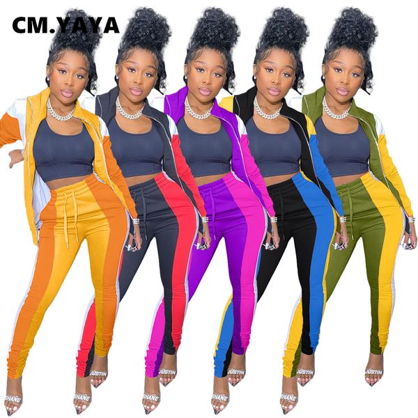 active patchwork two 2piece set for women fall winter fitness outfit tra jaet + jogger pants set sporty trasuitby air, White
active patchwork two 2piece set for women fall winter fitness outfit tra jaet + jogger pants set sporty trasuitby air, White