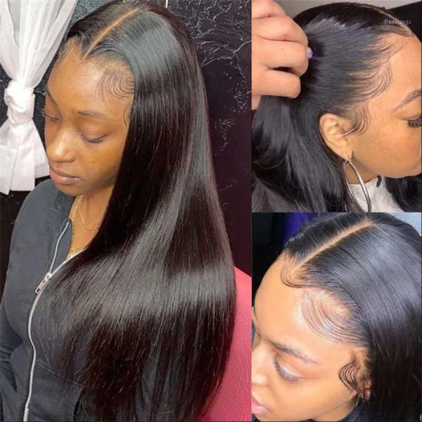 13*4 lace front human hair wig long silk straight natural hairline soft transparent brazilian glueless with baby1, Black;brown
13*4 lace front human hair wig long silk straight natural hairline soft transparent brazilian glueless with baby1, Black;brown
