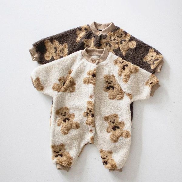 jumpsuits winter baby velvet jumpsuit bear print warm rompers for born infants girl clothes, Blue
jumpsuits winter baby velvet jumpsuit bear print warm rompers for born infants girl clothes, Blue