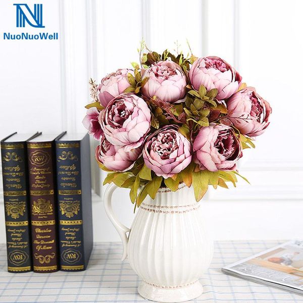 nuonuowell fake artificial peony silk flower bridal hydrangea wedding party decor decorative flowers & wreaths
nuonuowell fake artificial peony silk flower bridal hydrangea wedding party decor decorative flowers & wreaths