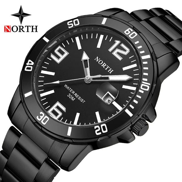 wristwatches men watch north fashio casual sport stainless steel quartz business waterproof watches relogio masculino, Slivery;brown
wristwatches men watch north fashio casual sport stainless steel quartz business waterproof watches relogio masculino, Slivery;brown