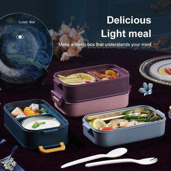 dinnerware sets 1200ml lunch box double layer bento microwave storage container leakproof dustproof tableware kitchen tools
dinnerware sets 1200ml lunch box double layer bento microwave storage container leakproof dustproof tableware kitchen tools