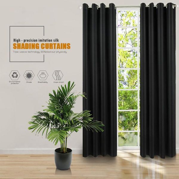 high blackout black curtains 52*63 inches made of 3-layer polyester material comfortable to the touch 90% shading curtain & drapes
high blackout black curtains 52*63 inches made of 3-layer polyester material comfortable to the touch 90% shading curtain & drapes