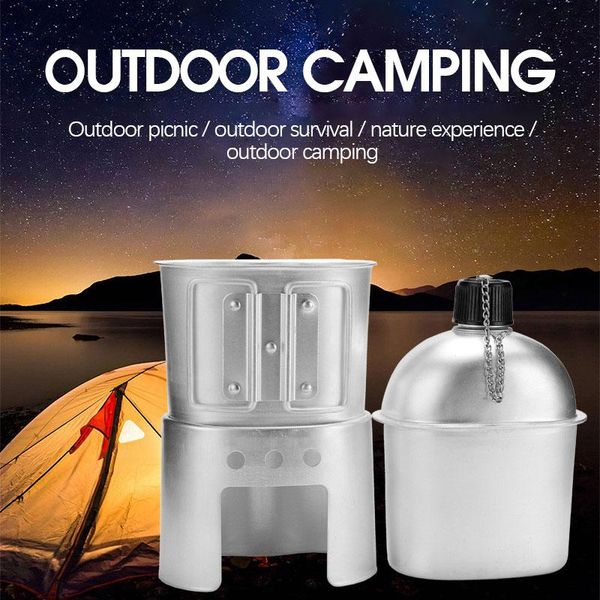 water bottle outdoor lunch box cookware set military kettle mountaineering american tactical alcohol stove
water bottle outdoor lunch box cookware set military kettle mountaineering american tactical alcohol stove
