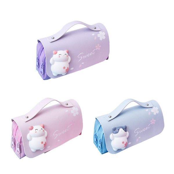 pencil bags sakura bag pu leather pen case kawaii stationery ruler pouch for school girl sweet pens holder gift box storage n2ua
pencil bags sakura bag pu leather pen case kawaii stationery ruler pouch for school girl sweet pens holder gift box storage n2ua