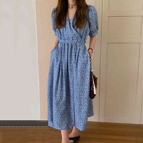 korea chic fashion casual v-neck cross-print pleated high waist puff sleeve blue midi dress women summer 16w1401 210510, Black;gray
korea chic fashion casual v-neck cross-print pleated high waist puff sleeve blue midi dress women summer 16w1401 210510, Black;gray