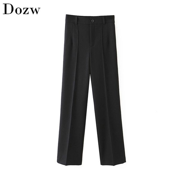 fashion black striped suit pants women office wear high waist long work trousers zipper fly ladies pleated casual 210515, Black;white
fashion black striped suit pants women office wear high waist long work trousers zipper fly ladies pleated casual 210515, Black;white
