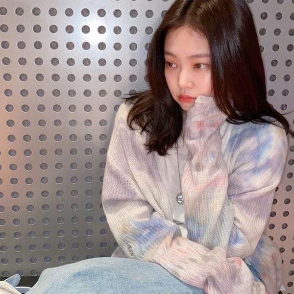 women's knits & tees 2021 autumn loose-fit v-neck cutout ripped sweater loose coat mid-length tie-dye long-sleeve knit cardigan top, White
women's knits & tees 2021 autumn loose-fit v-neck cutout ripped sweater loose coat mid-length tie-dye long-sleeve knit cardigan top, White