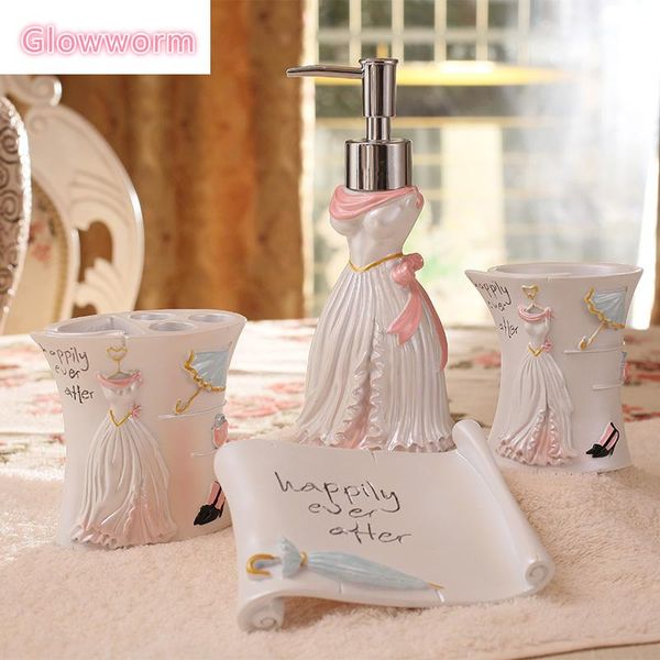 bath accessory set european style five-piece wash bathroom supplies resin pink white toothbrush cup accessories tooth brush holder
bath accessory set european style five-piece wash bathroom supplies resin pink white toothbrush cup accessories tooth brush holder