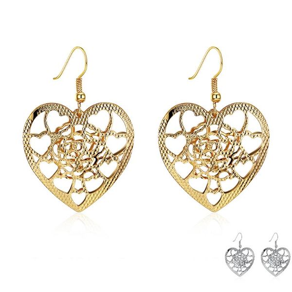 dangle & chandelier zemior heart shaped creative design earrings for women fashion jewelry vintage earring special sale counter quality sell, Silver
dangle & chandelier zemior heart shaped creative design earrings for women fashion jewelry vintage earring special sale counter quality sell, Silver