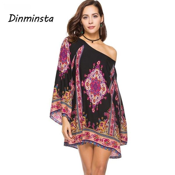 casual dresses dinminsta women spring boho long sleeve mini retro print bohemian loose beach plus size female one shoulder short dress, Black;gray
casual dresses dinminsta women spring boho long sleeve mini retro print bohemian loose beach plus size female one shoulder short dress, Black;gray