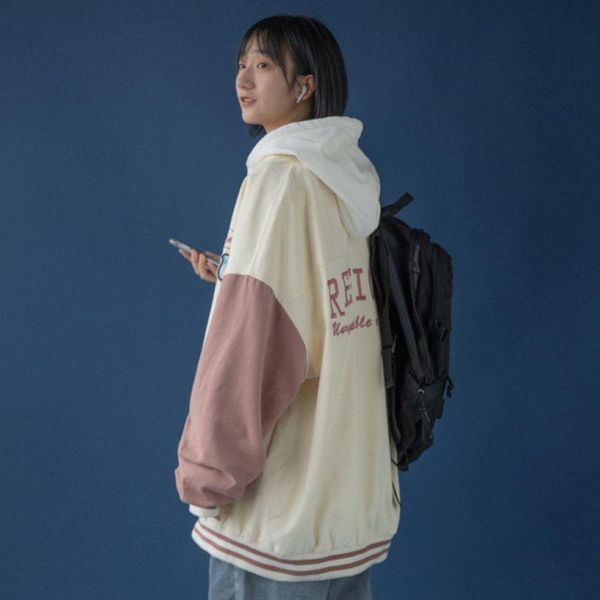 men's jackets baseball uniform for women men spring autumn preppy jacket loose all-match stitching trend thin coat japanese harajuku st, Black;brown
men's jackets baseball uniform for women men spring autumn preppy jacket loose all-match stitching trend thin coat japanese harajuku st, Black;brown