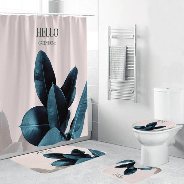 shower curtains leaves retro curtain bathroom art decor polyester bath mat 4 piece set with toilet pad 180x180 cm
shower curtains leaves retro curtain bathroom art decor polyester bath mat 4 piece set with toilet pad 180x180 cm