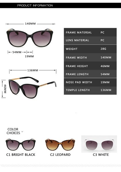 luxury designer sunglasses 2021 vintage brand design ladies cat eye women frame sun glasses for female uv400 0622, White;black
luxury designer sunglasses 2021 vintage brand design ladies cat eye women frame sun glasses for female uv400 0622, White;black