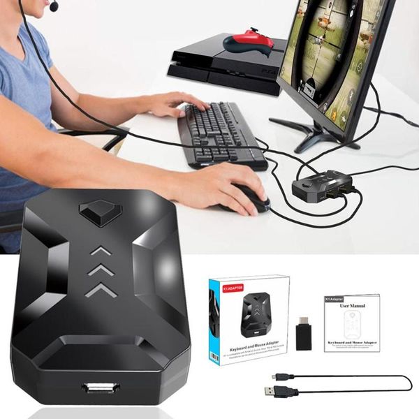 hubs keyboard and mouse converter usb adapter for switch/ one/ ps4/ ps3, supports 3.5mm headset
hubs keyboard and mouse converter usb adapter for switch/ one/ ps4/ ps3, supports 3.5mm headset