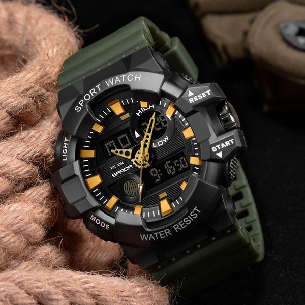 wristwatches sanda fashion outdoor sport watch men multifunction watches alarm clock chrono 5bar waterproof digital reloj hombre, Slivery;brown
wristwatches sanda fashion outdoor sport watch men multifunction watches alarm clock chrono 5bar waterproof digital reloj hombre, Slivery;brown
