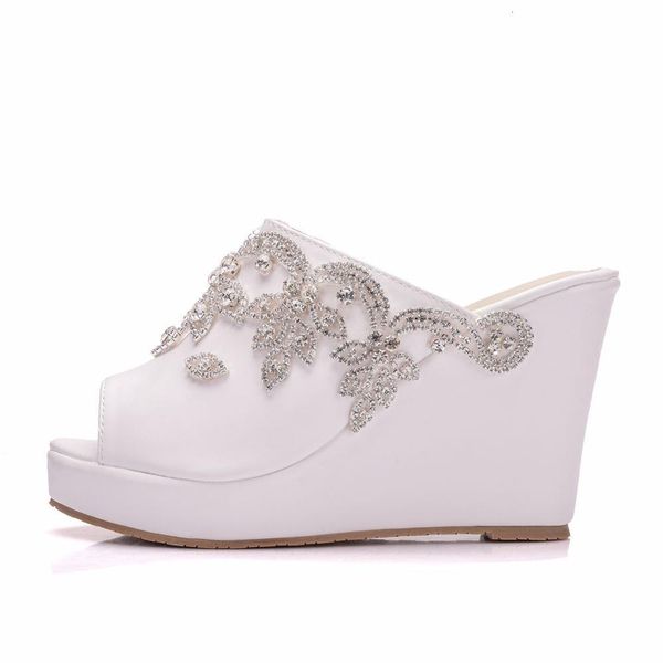sandals sier rhinestone peep toe platform wees high heels slippers beach sandals for women wedding shoes, Black
sandals sier rhinestone peep toe platform wees high heels slippers beach sandals for women wedding shoes, Black