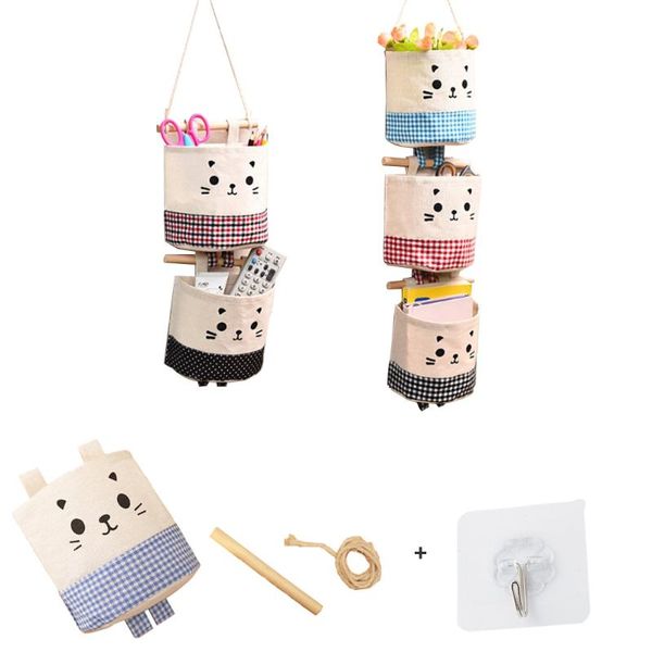 wall hanging storage bag living room decoration pure cotton sundries socks bra organizer storager boxes & bins
wall hanging storage bag living room decoration pure cotton sundries socks bra organizer storager boxes & bins