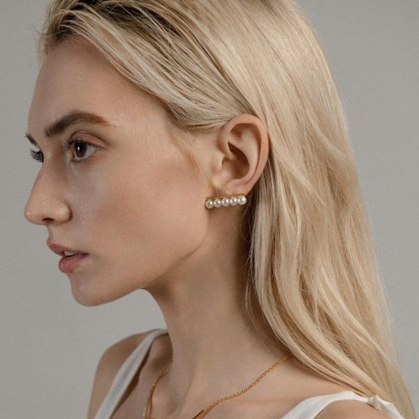stud balance bar pearl statement earrings women classic jewelry gothic boho designer unique party elegance gifts trendy sale, Golden;silver
stud balance bar pearl statement earrings women classic jewelry gothic boho designer unique party elegance gifts trendy sale, Golden;silver