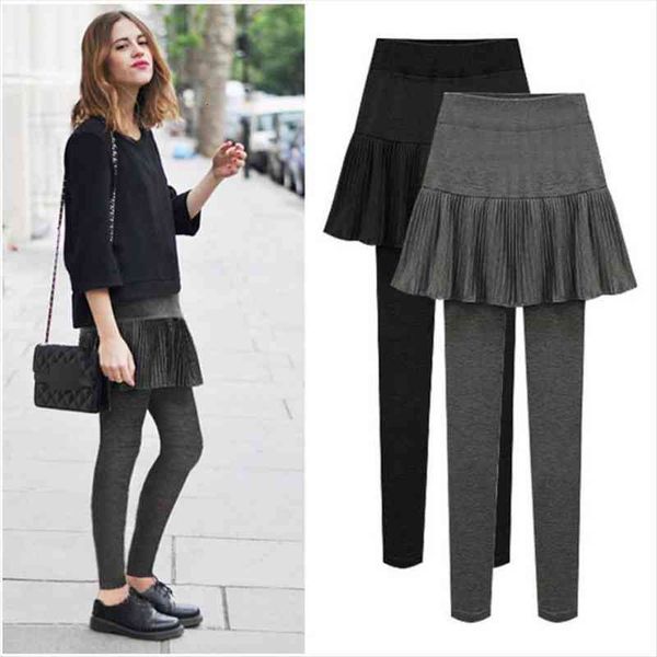 skirted fake two pieces womens leggings plus size 4xl 6xl cotton high waist tennis pants fleece skirt ouc494, Black
skirted fake two pieces womens leggings plus size 4xl 6xl cotton high waist tennis pants fleece skirt ouc494, Black