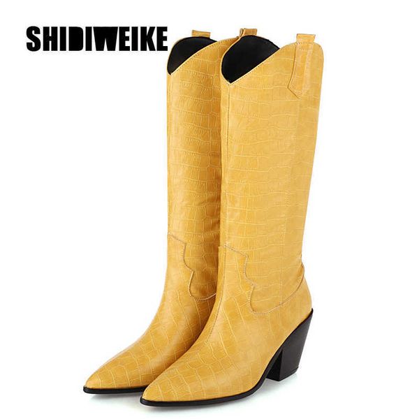 four colors leather cowboy boots for women wedge high heel boots chunky snake print western cowgirl boots v534 210611, Black
four colors leather cowboy boots for women wedge high heel boots chunky snake print western cowgirl boots v534 210611, Black